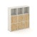 Стеллаж Locker Plus LK.K-003 1188x350x1203 (Дуб Аризона)