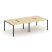 Рабочая станция 2-х сторонняя SN-6P.DRS-031 (1960х1232х750) (Тиквуд Светлый/Металл Антрацит)