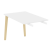 Брифинг-приставка на деревянных опорах Onix Wood Direct OW.BR-11 1180x720x750 (Тиквуд Темный/Дуб Светлый)