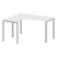 Стол криволинейный левый Metal System Style БП.СА-3 Л 1400x1200x750 (Дуб Наварра/Серый металл)