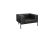 Диван одноместный FLX-1 (Latte Lux 405/Металл Черный)