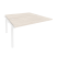 Наборный элемент рабочей станции на м/к Onix O.M-2.NRS-3.8 1380x1635x750 (Тиквуд Темный/Белый Металл)