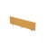 9БР.150.1 Барьер оргстекло, фронтальный (1000x4x400) (Orange)