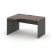 Стол рабочий эргономичный SN-D.SPA-001(L) (1380х600/980х750) (Тиквуд Светлый/Антрацит)