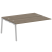 Проходной наборный элемент рабочей станции Metal System Style БА.ПРС-СП-2.5 1800x1475x750 (Дуб Наварра/Серый металл)
