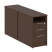 Тумба приставная двойная Metal System Style Б.ТП-2 412x1475x750 (Вяз Благородный)
