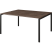 Бенч двойной на 2 рабочих места Арго-М АМБ-004.60 1600x1236x760 (Темный шимо/Антрацит)