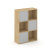 Стеллаж Locker Plus LK.K-002 798x350x1203 (Дуб Аризона)