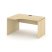 Стол рабочий эргономичный SN-D.SPA-001(L) (1380х600/980х750) (Тиквуд Светлый/Антрацит)