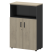 Шкаф Смарт СМШ-38Д2 Тип2 792x380x1214 (Графит/Таксония)