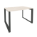 Стол рабочий на О-образном м/к Onix O.MO-SP-2.8 1180x800x750 (Тиквуд Темный/Белый Металл)