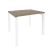 Стол рабочий на П-образном м/к Onix O.MP-SP-1.8 980x800x750 (Тиквуд Темный/Белый Металл)