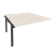 Наборный элемент рабочей станции на м/к Onix O.M-2.NRS-3.8 1380x1635x750 (Тиквуд Темный/Белый Металл)