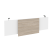 Царга стола руководителя Onix O.M-CSR-4 1340x450x54 (Дуб Аттик/Белый)