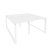 Рабочая станция на О-образном м/к Onix O.MO-D.RS-4.0.8 1560x1635x750 (Тиквуд Темный/Белый Металл)