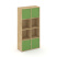 Стеллаж Locker Plus LK.K-005 798x350x1593 (Дуб Аризона)