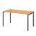 Стол на металлокаркасе Арго-М АМ-002 1200x730x760 (Ясень шимо/Антрацит)