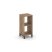Каркас стеллажа 2 яруса SN.KS-210 (387х400х881) (Антрацит/Тиквуд Светлый/Металл Антрацит)