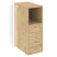 Тумба с подсветкой 4 ящика проходная, средняя Onix O.R-TV-4.S 436x767x1185 (Тиквуд Светлый)
