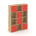 Стеллаж Locker Plus LK.K-006 1188x350x1593 (Дуб Аризона)