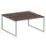 Рабочая станция Metal System Style БО.РАС-СП-2.4 1600x1475x750 (Дуб Наварра/Серый металл)