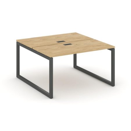 Рабочая станция 2-х сторонняя SN-5O.DRS-002 (1180х1232х750) (Тиквуд Светлый/Металл Антрацит)