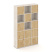 Стеллаж Locker Plus LK.K-009 1188x350x1983 (Дуб Аризона)