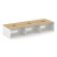 Рабочая станция 2-х сторонняя SN-D.DRS-063 (4140х1232х750) (Тиквуд Светлый/Антрацит)