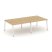 Рабочая станция 2-х сторонняя SN-5A.DRS-031 (1960х1232х750) (Тиквуд Светлый/Металл Антрацит)