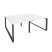 Рабочая станция на О-образном м/к Onix O.MO-D.RS-4.1.8 1960x1635x750 (Тиквуд Темный/Белый Металл)