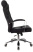 Кресло руководителя T-9928SL Fabric черный Italia Black крестов. металл хром (Черный)