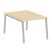 Рабочая станция Metal System Style БА.РАС-СП-2.1 1000x1475x750 (Дуб Наварра/Серый металл)