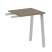 Приставной элемент Metal System Style БА.ПР-1 600x600x750 (Дуб Наварра/Серый металл)