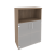 Шкаф средний широкий Onix O.ST-2.2 800x420x1207 (Тиквуд Светлый)