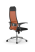 Кресло для руководителя Метта Sit 10 B1-111U - X2+UMF(X1) /Ub00/Wh00/U0mL-b(M09.B23.G18.W01) (Черный | Оранжевый)