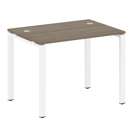 Стол письменный Metal System Style БП.СП-1 1000x720x750 (Вяз/Белый металл)