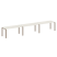 Рабочая станция на 3 раб. места Metal System Style БП.СМ-3.4 4800x720x750 (Дуб Наварра/Серый металл)