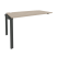 Наборный элемент рабочей станции на П-образном м/к Onix O.MP-1.NRS-3.7 1380x720x750 (Тиквуд Темный/Белый Металл)