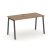 Стол письменный SN-4A.SP-002 (1180х600х750) (Тиквуд Светлый/Металл Антрацит)