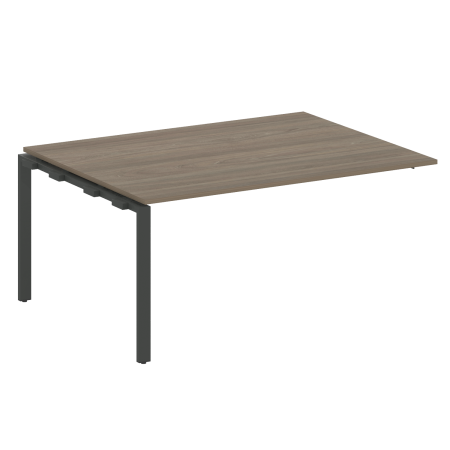 Проходной наборный элемент переговорного стола Metal System Style БП.ППРГ-4 1600x1235x750 (Вяз/Антрацит металл)