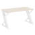 Стол рабочий VR.L-SRZ-3.7 1380x720x750 (Тиквуд Темный/Белый металл)