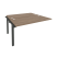 Наборный элемент рабочей станции на м/к Onix O.M-2.NRS-3.7 1380x1475x750 (Тиквуд Темный/Белый Металл)