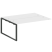 Проходной наборный элемент рабочей станции Metal System Style БО.ПРС-СП-2.5 1800x1475x750 (Дуб Наварра/Серый металл)