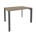 Стол рабочий на П-образном м/к Onix O.MP-SP-2.8 1180x800x750 (Тиквуд Темный/Белый Металл)