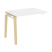 Наборный элемент рабочей станции на деревянных опорах Onix Wood OW.1.NRS-1.7 980x720x750 (Тиквуд Светлый/Дуб Темный)