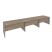 Рабочая станция Onix O.RS-3.3.8 4140x800x750 (Тиквуд Светлый)