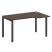 Стол криволинейный правый Metal System Style БП.СА-2 Пр 1400x900x750 (Дуб Наварра/Серый металл)