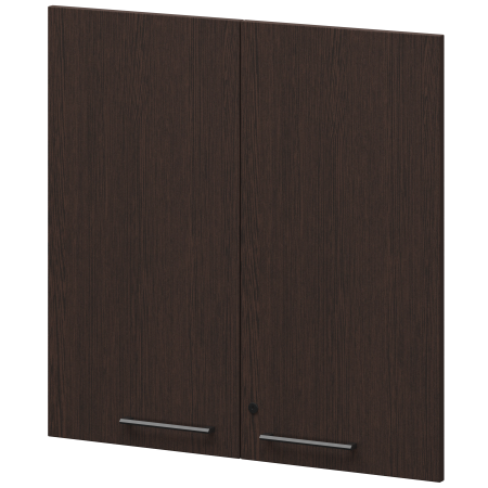 Фасады верхние Кортез KZF-28V 784x18x780 (Дуб венге/Графит)