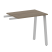 Приставной элемент Metal System Style БА.ПР-2 800x600x750 (Дуб Наварра/Серый металл)