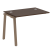 Проходной наборный элемент рабочей станции Metal System Style БА.ПРС-СП-1.1 1000x720x750 (Дуб Наварра/Серый металл)